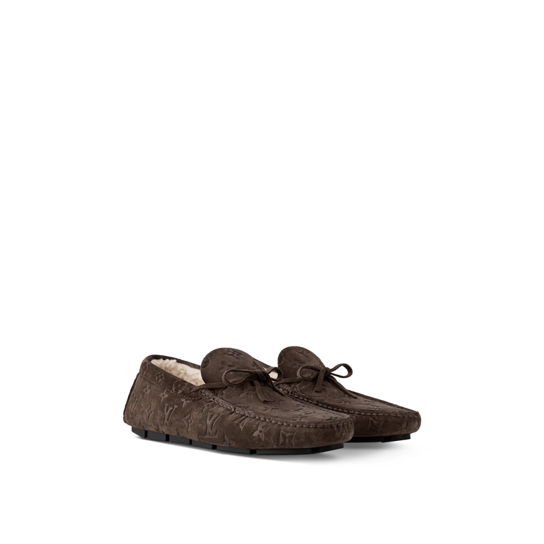 Brown louis discount vuitton loafers